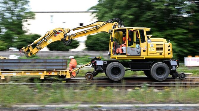 Generalsanierung Bahnstrecke Frankfurt - Mannheim
