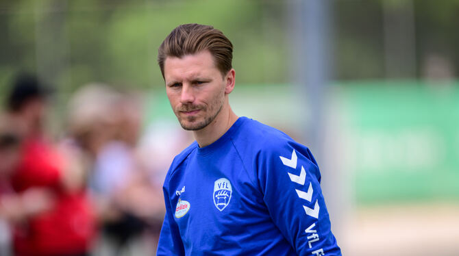 Er kam, übernahm und siegte: Der Pfullinger Coach Benjamin Hübner.