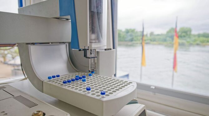 Die Rheingütestation steht für präzise und effiziente Überwachung