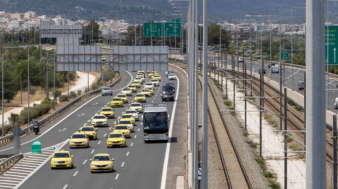 48-stündiger Taxi-Streik in Athen
