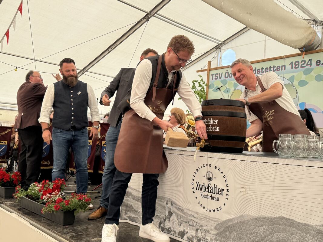 Bockbier Fassanstich