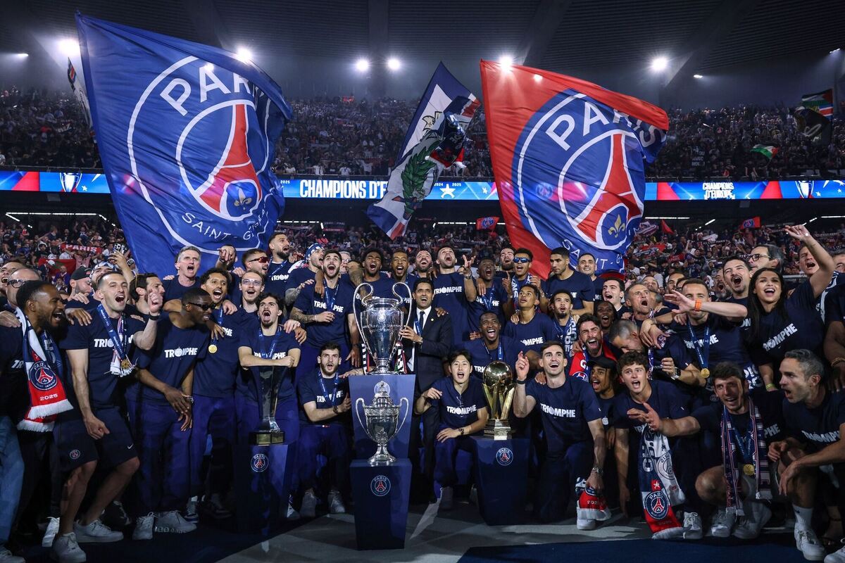 Nach dem Champions-League-Finale - Paris Nach dem Champions-League-Finale - Paris