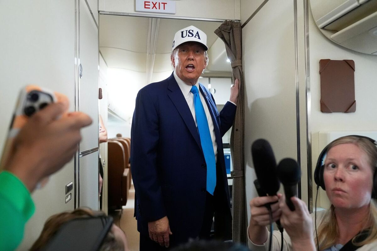 US-Präsident Donald Trump unterwegs