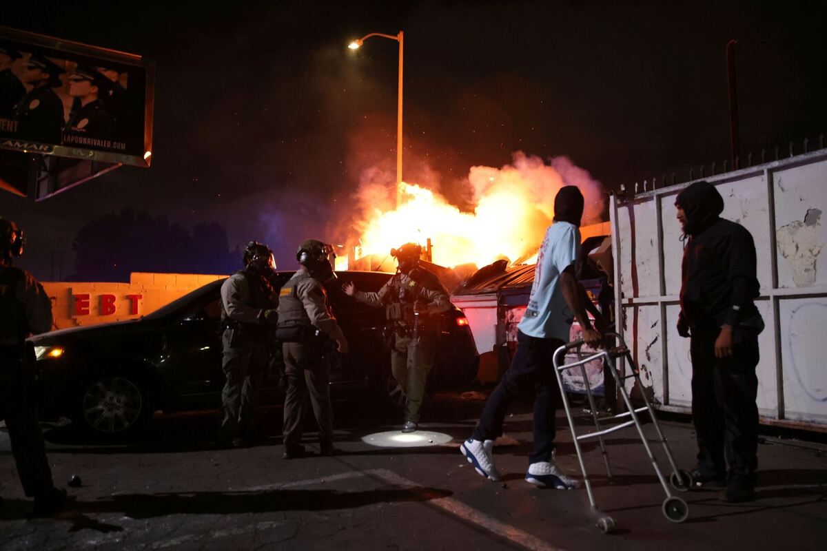 Proteste gegen Aktion von US-Bundeseinwanderungsbehörde Proteste gegen Aktion von US-Bundeseinwanderungsbehörde