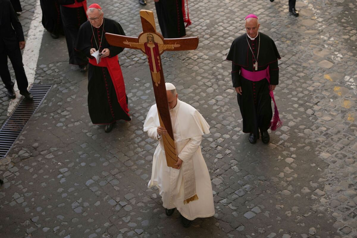 Papst Leo XIV. beim Jubiläum des Heiligen Stuhls Papst Leo XIV. beim Jubiläum des Heiligen Stuhls