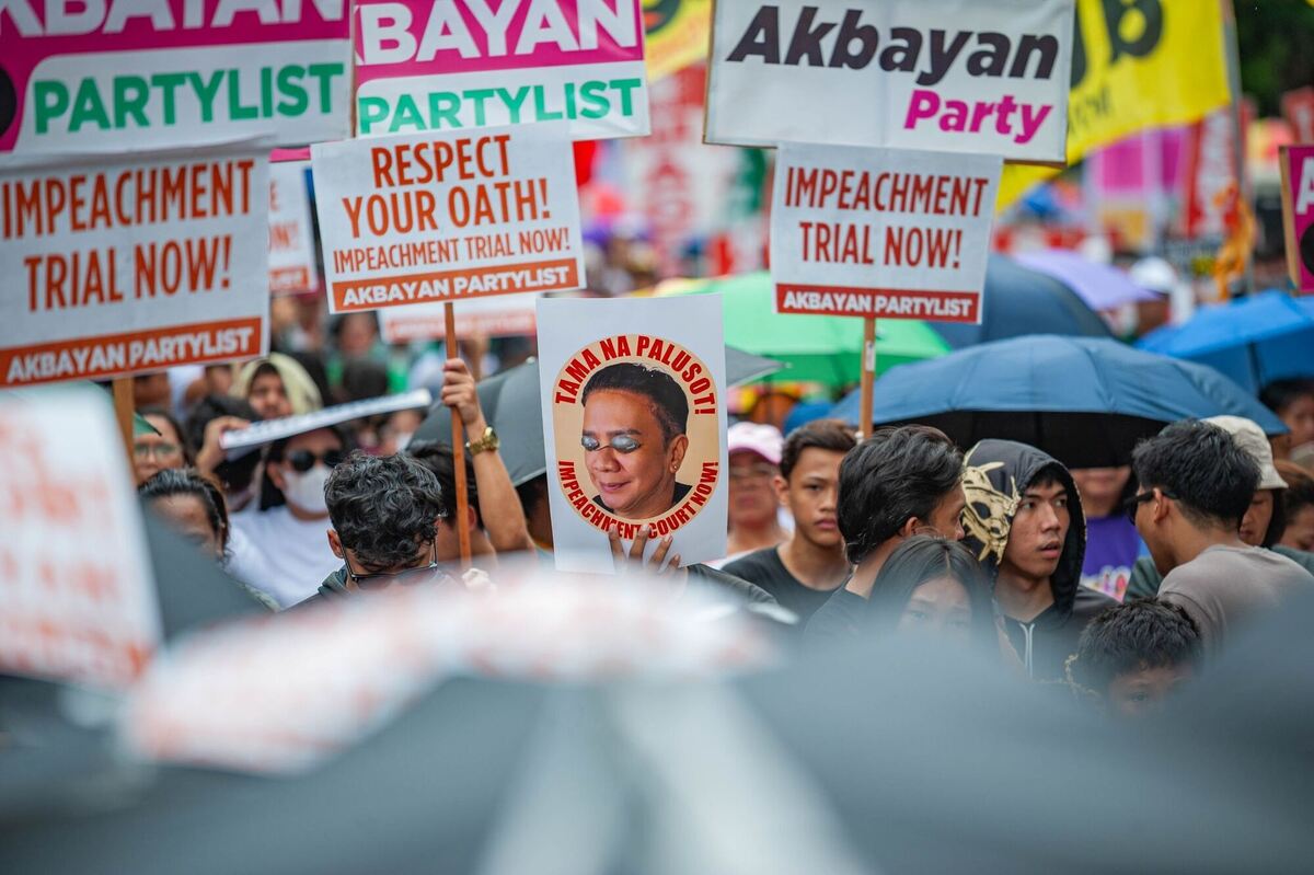 Demonstrationen auf den Philippinen Demonstrationen auf den Philippinen