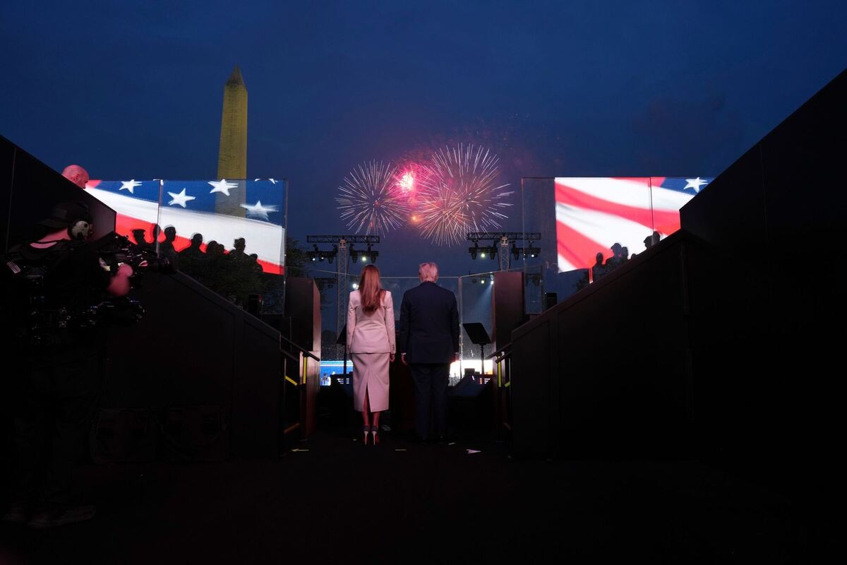Militärparade in Washington