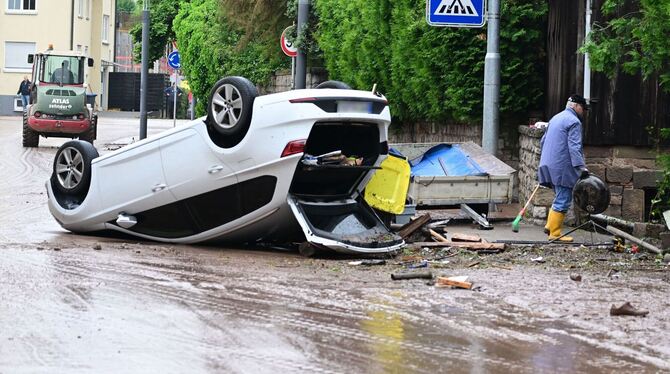 Hochwasser in Baden-Württemberg
