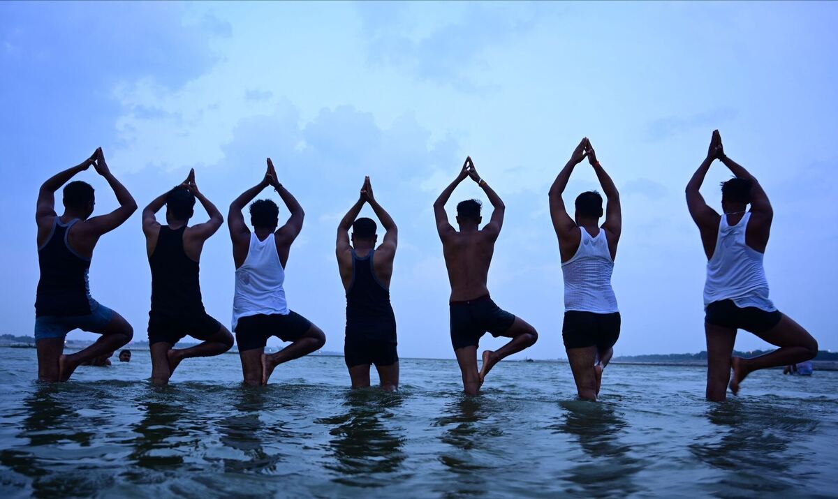 Internationalen Yoga-Tag