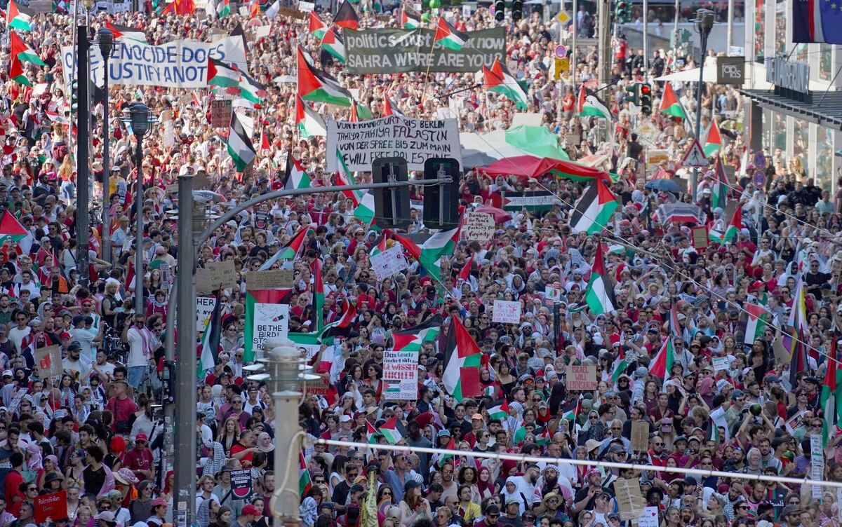 Demonstration »United 4 Gaza« Demonstration »United 4 Gaza«