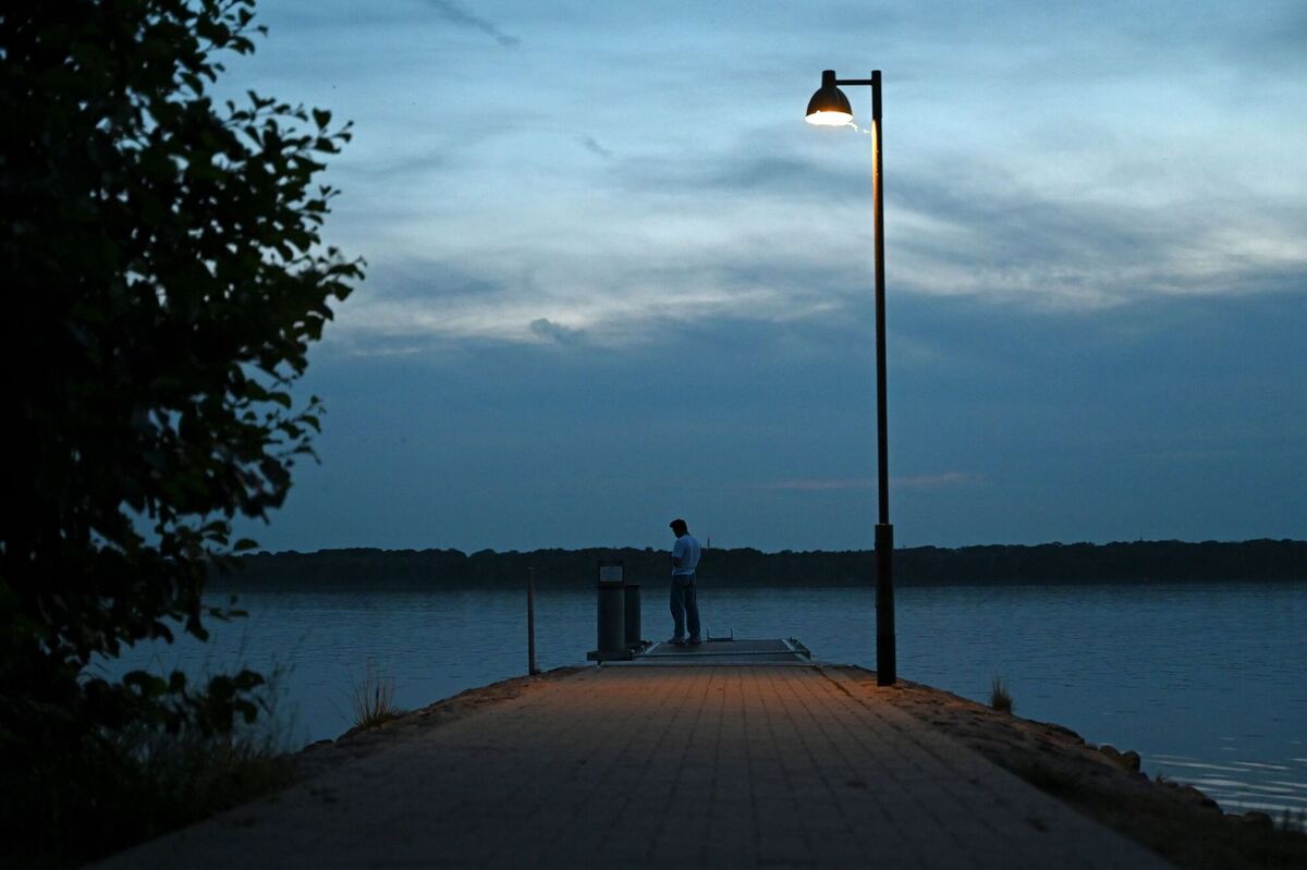 Abendstimmung am Cospudener See Abendstimmung am Cospudener See