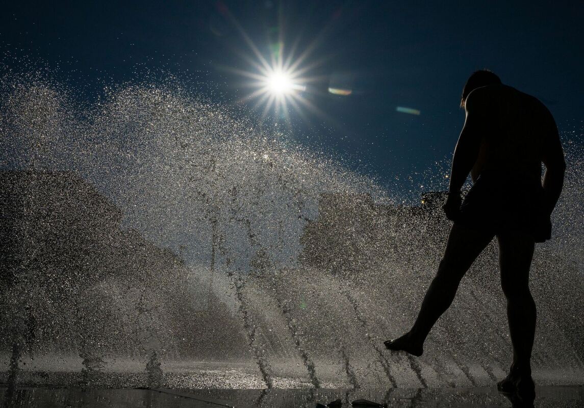 Hitze in Deutschland – München