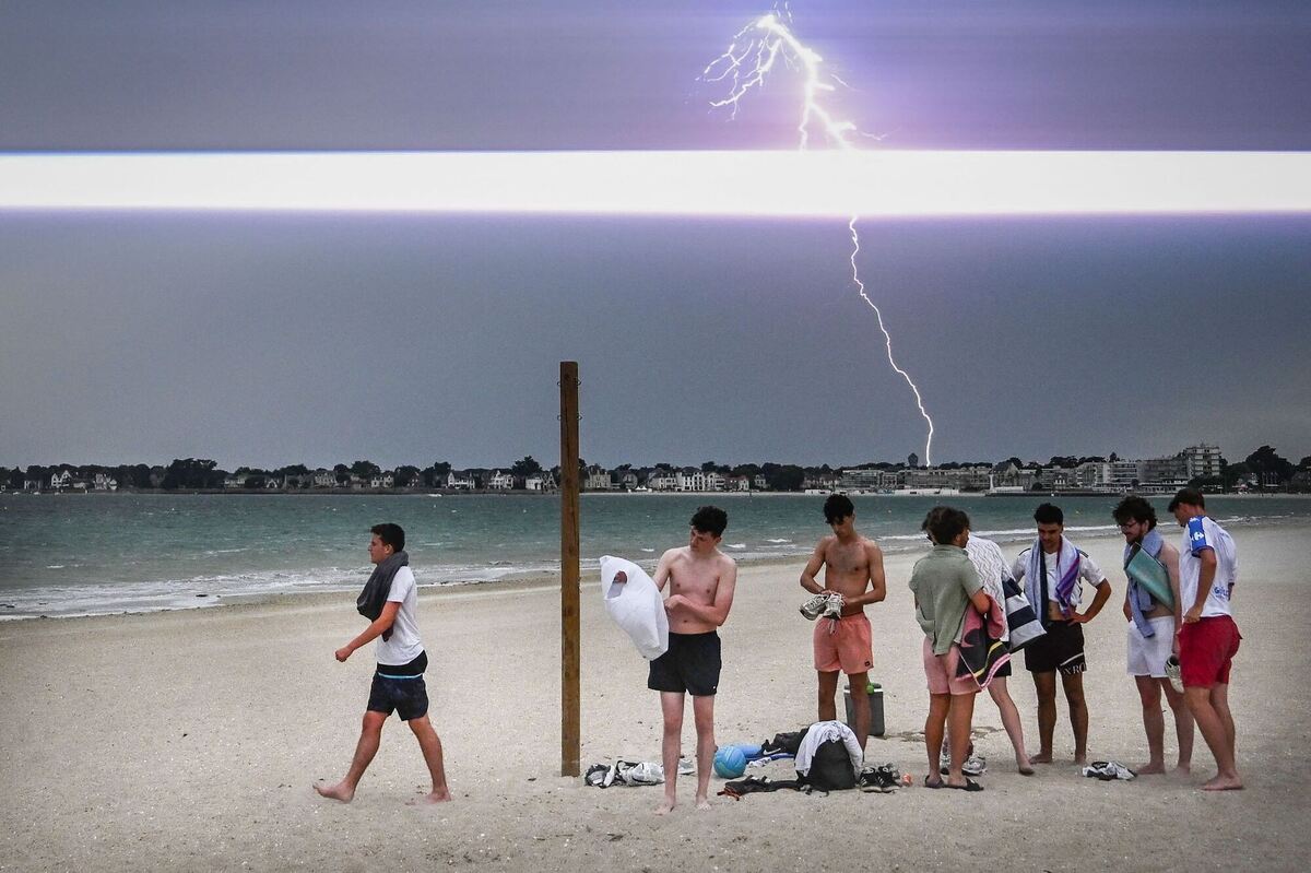 Unwetter in Frankreich