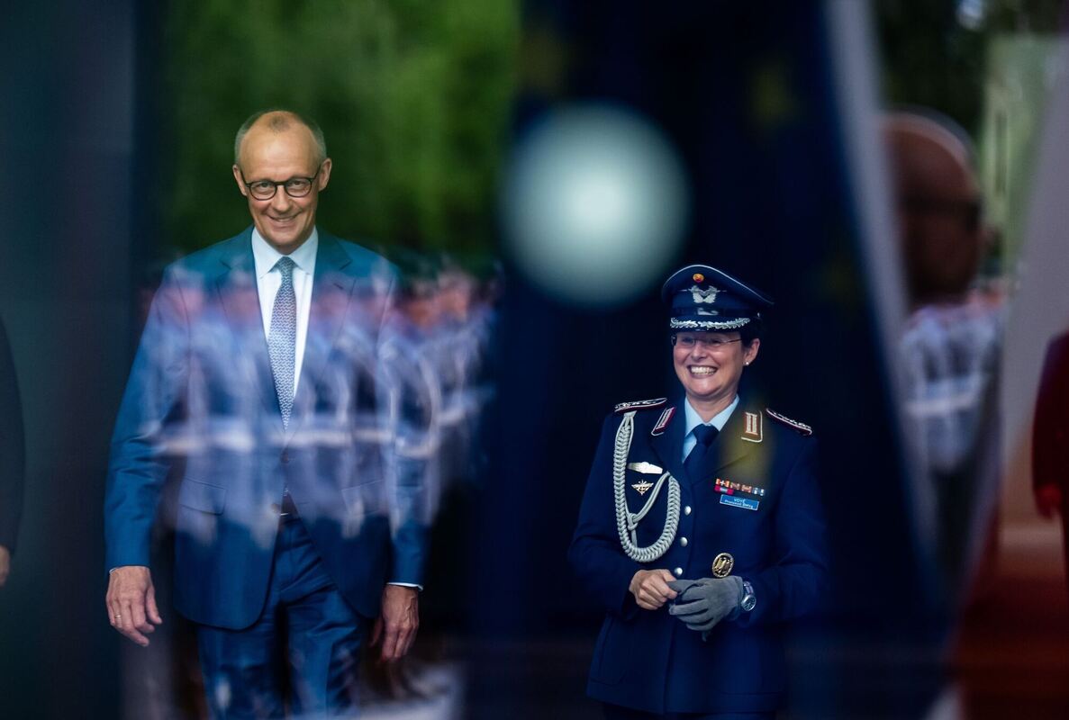 Kanzler Merz trifft Österreichs Kanzler Stocker