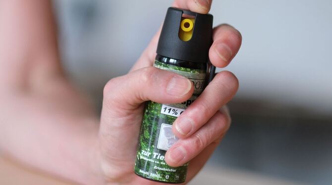 Symbolfoto - Pfefferspray