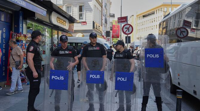 Pride-Marsch in Istanbul