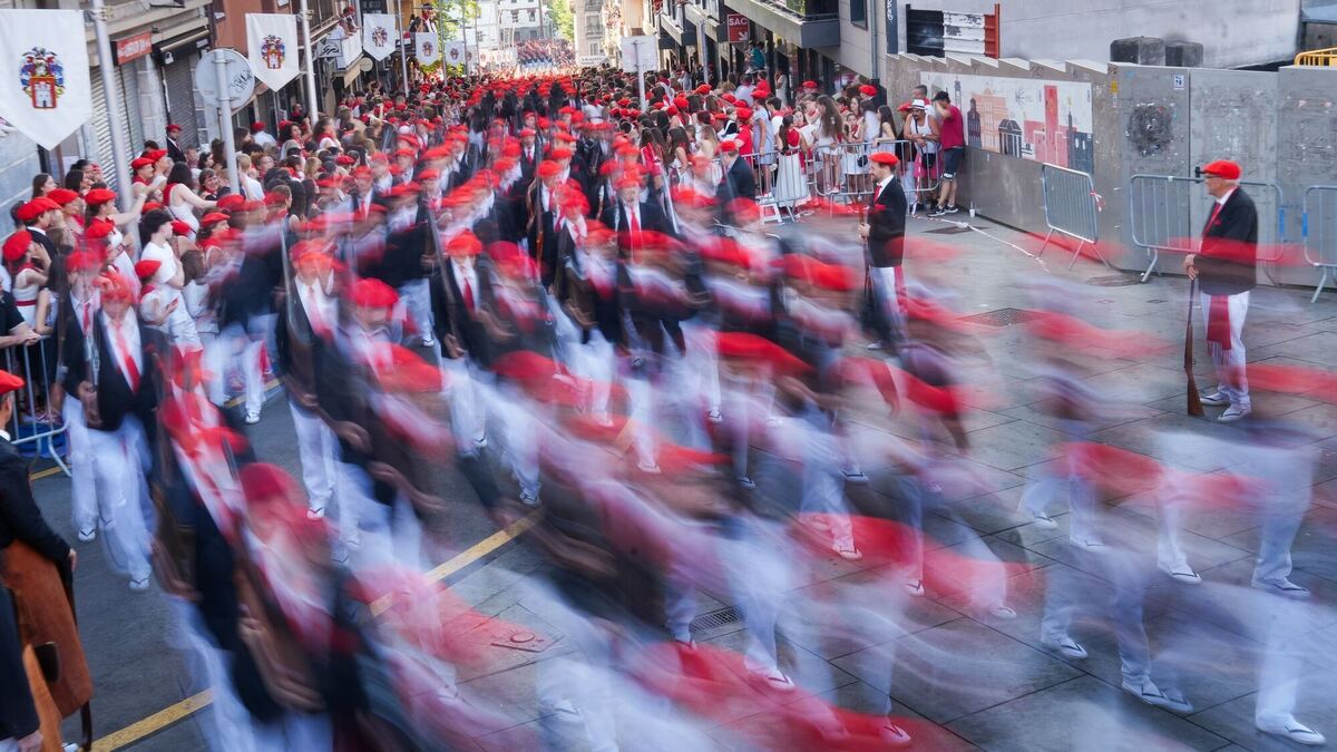 San Marcial-Fest in Spanien San Marcial-Fest in Spanien