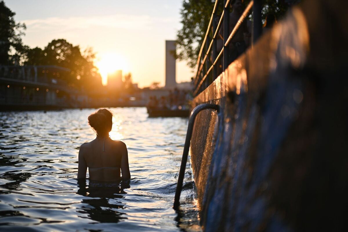 Hitze in der Schweiz - Zürich Hitze in der Schweiz - Zürich