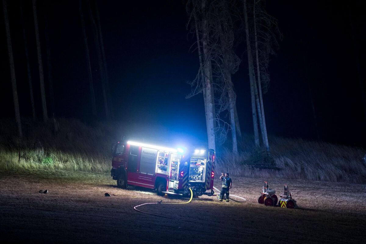Waldbrand in Thüringen Waldbrand in Thüringen