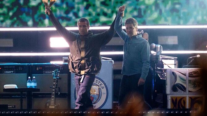 Oasis-Konzert in Cardiff