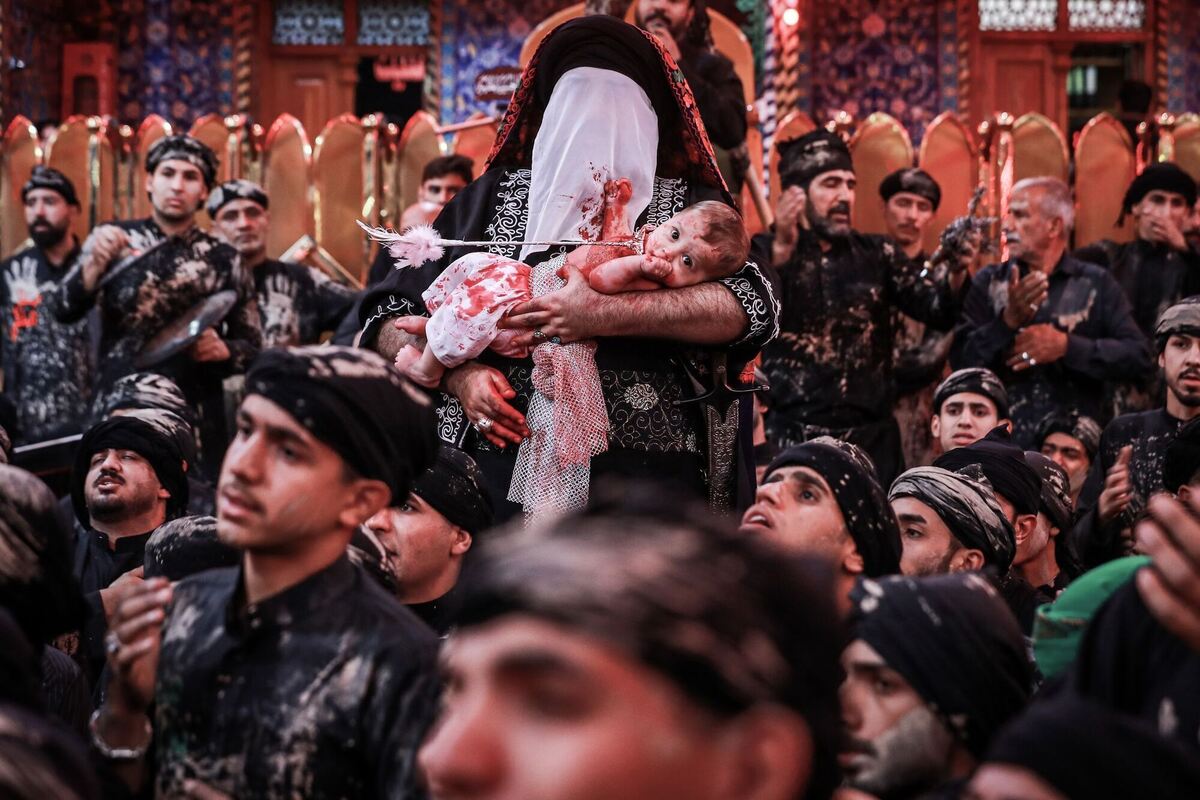 Muharram-Trauerprozession in Karbala Muharram-Trauerprozession in Karbala