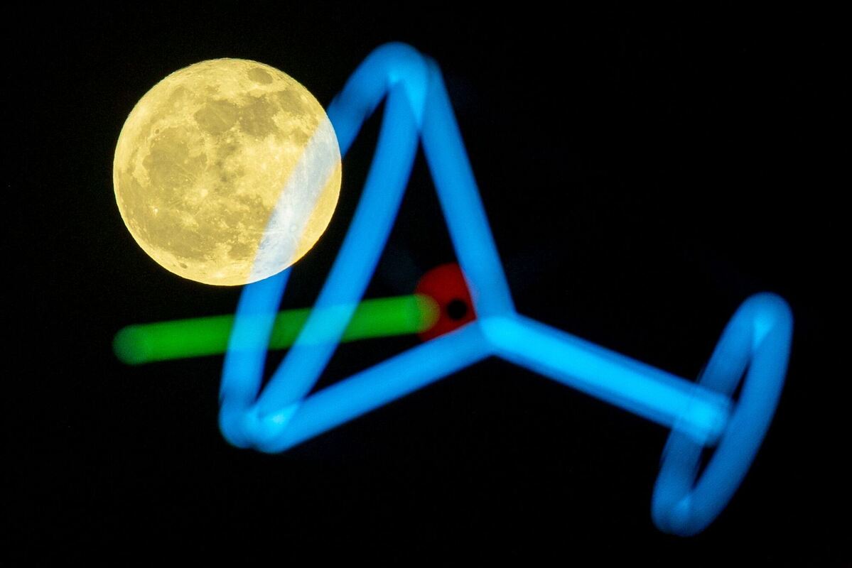 Mond über Idaho Mond über Idaho