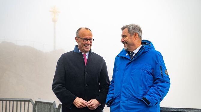 Bayerisches Kabinett tagt mit Bundeskanzler Merz
