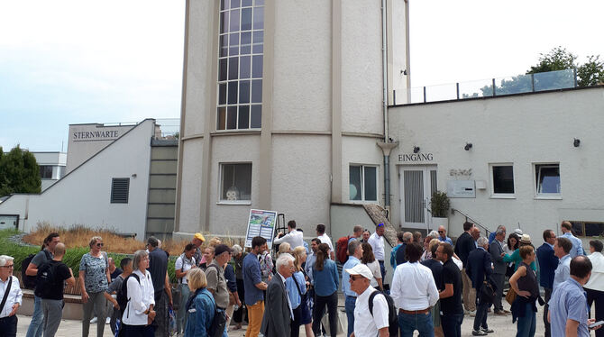 IDie Sternwarte ist das Zentrum der Ansiedlung.