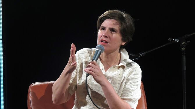 Judith Schalansky las im Sudhaus aus ihren Büchern und diskutierte mit dem Publikum.
