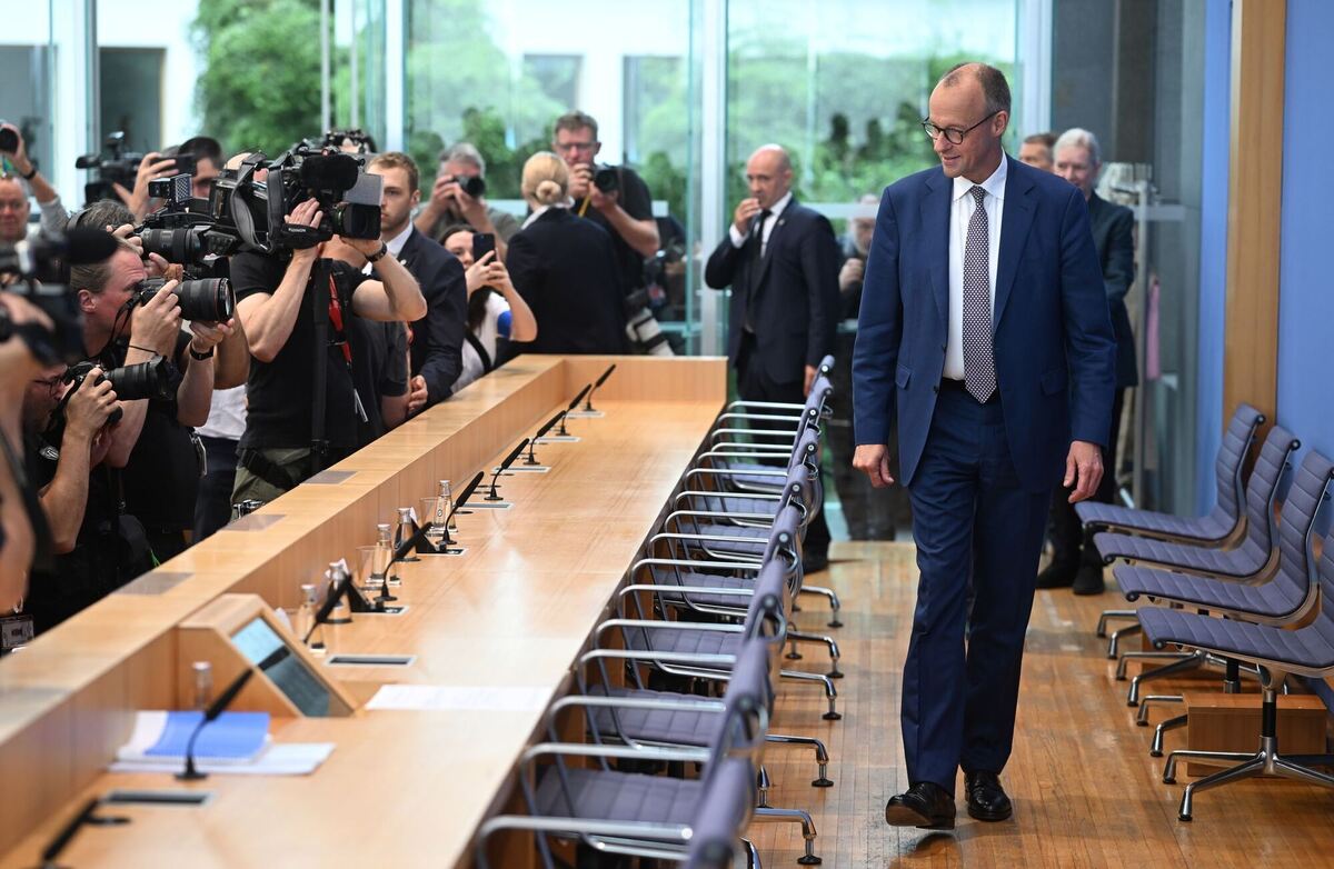 Sommer-Pressekonferenz von Bundeskanzler Friedrich Merz Sommer-Pressekonferenz von Bundeskanzler Friedrich Merz