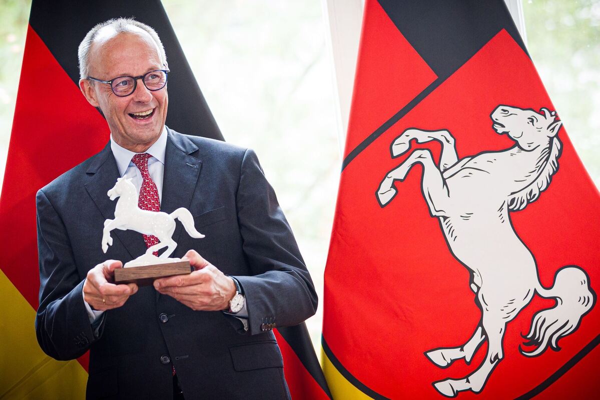 Bundeskanzler Merz in Hannover Bundeskanzler Merz in Hannover