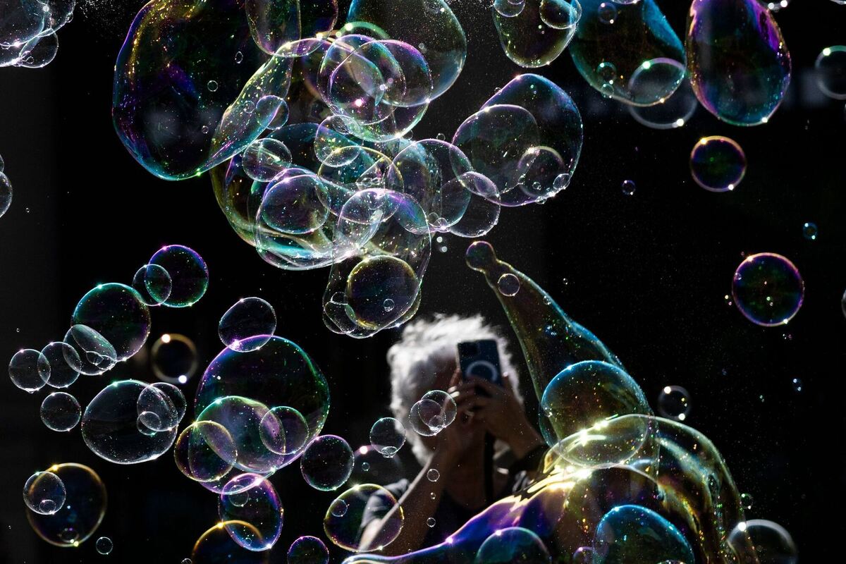 Seifenblasen auf dem Schlossplatz Seifenblasen auf dem Schlossplatz