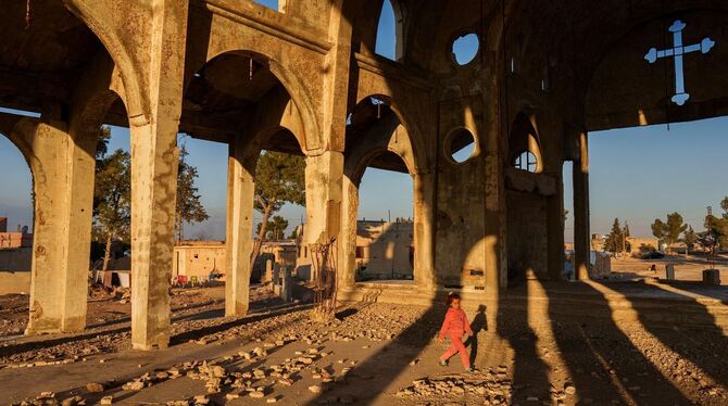 Zerstörung durch den IS in Syrien