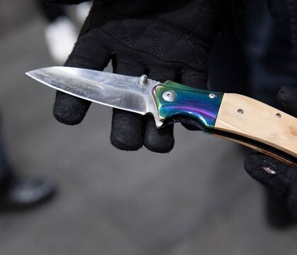 Ein Messer - Illustration