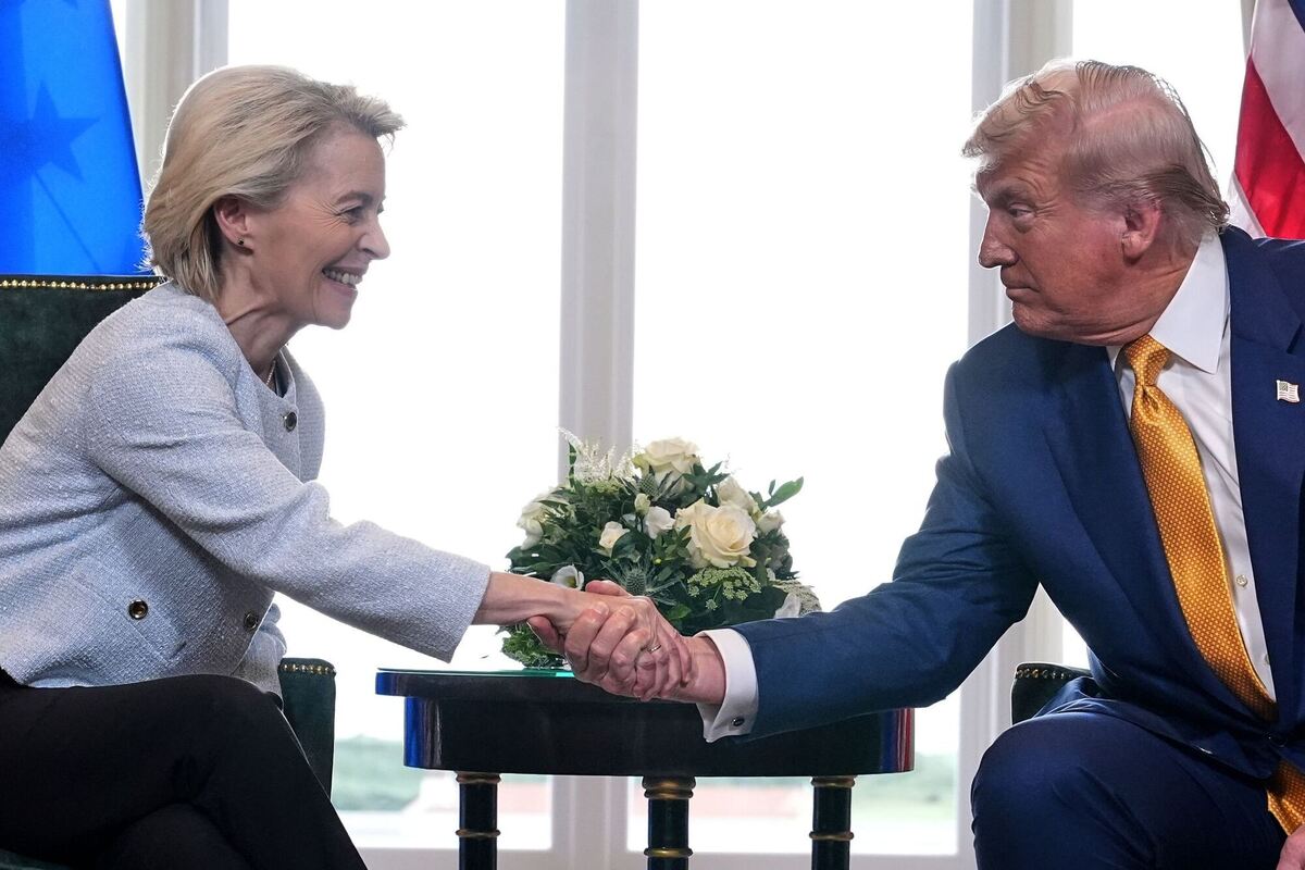 US-Präsident Trump trifft von der Leyen in Schottland