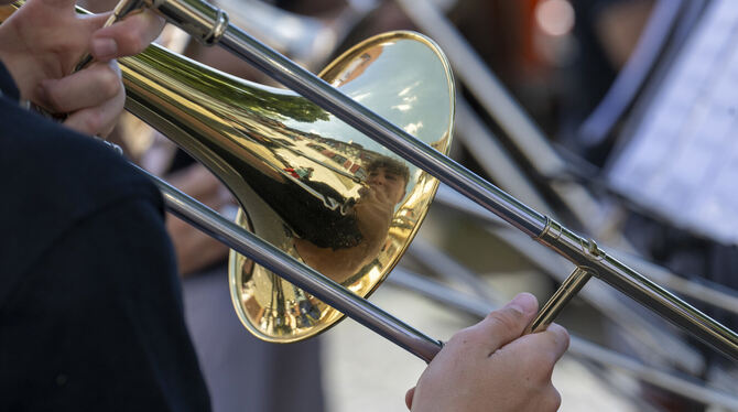 lsw, bwg, Musikinstrument, Posaune, Musik, Kirche Immer weniger junge Menschen werden Mitglied in einem Musikverein.