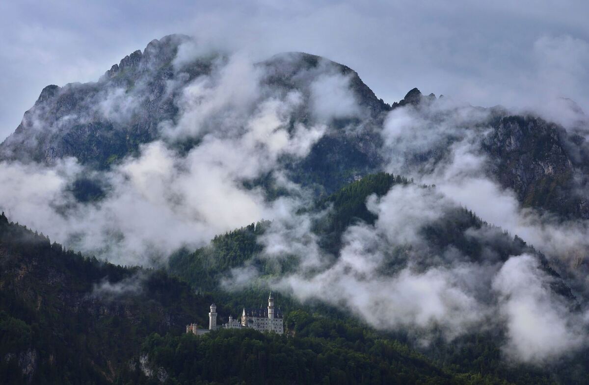 Regenwetter am Alpenrand Regenwetter am Alpenrand
