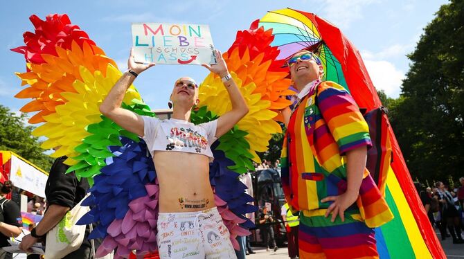 Parade zum Christopher Street Day (CSD) Parade zum Christopher Street Day (CSD)