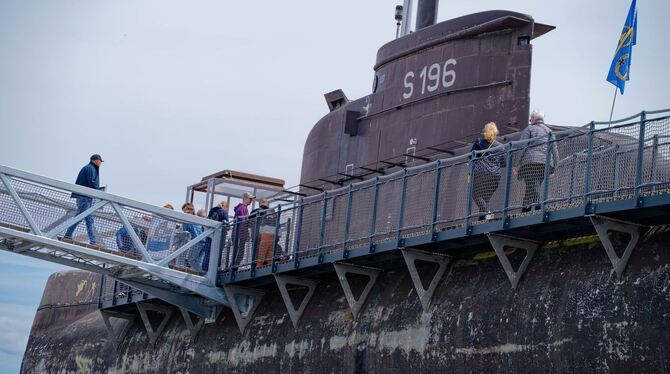 Marine U-Boot U17 öffnet für Besucher