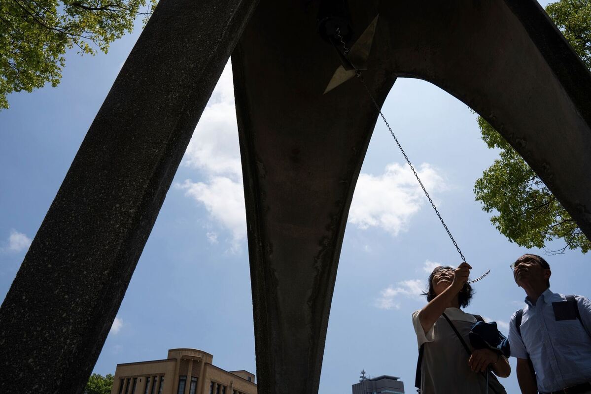 Vor dem 80. Jahrestag - Atombombenabwurf über Hiroshima
