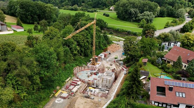 Großbaustelle in Oferdingen Die Großbaustelle in Oferdingen neigt sich ihrem Ende entgegen.