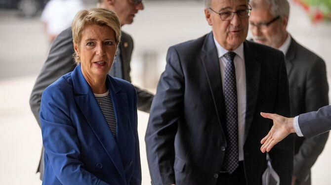 Schweizer BUndespräsidentin in den USA Schweizer BUndespräsidentin in den USA