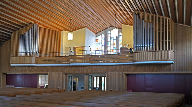 Die Weigle-Orgel (Baujahr 1962) in Sondelfingens evangelischer Johanneskirche bedarf der Säuberung und Wartung.