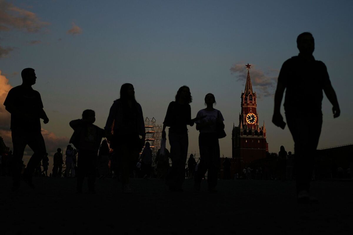 Sonnenuntergang am Kreml