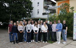 Schülerinnen und Schüler des Seminarkurses »Umweltprofis von morgen« am Gymnasium Münsingen haben unter anderem einen nachhaltig