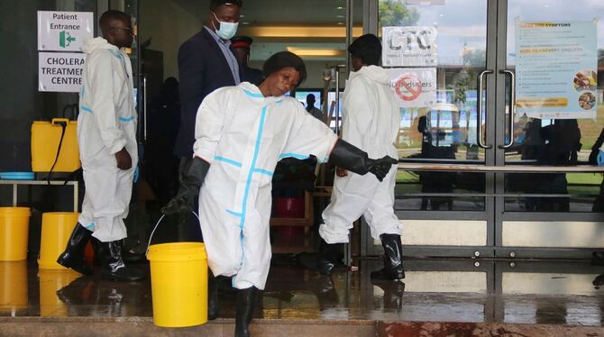 Besorgniserregender Cholera-Ausbruch im südlichen Afrika Besorgniserregender Cholera-Ausbruch im südlichen Afrika