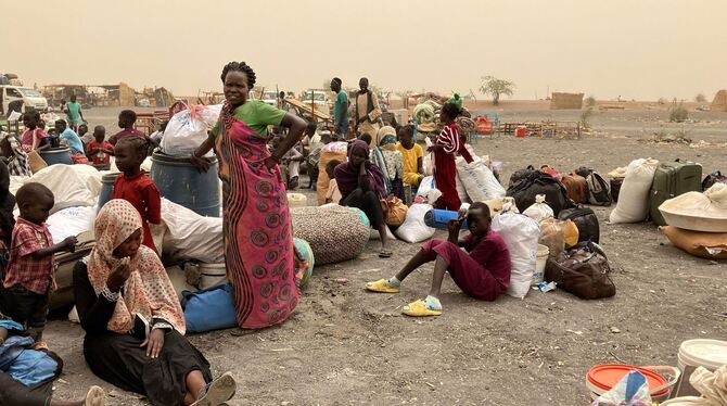 Flüchtlinge aus dem Sudan Flüchtlinge aus dem Sudan