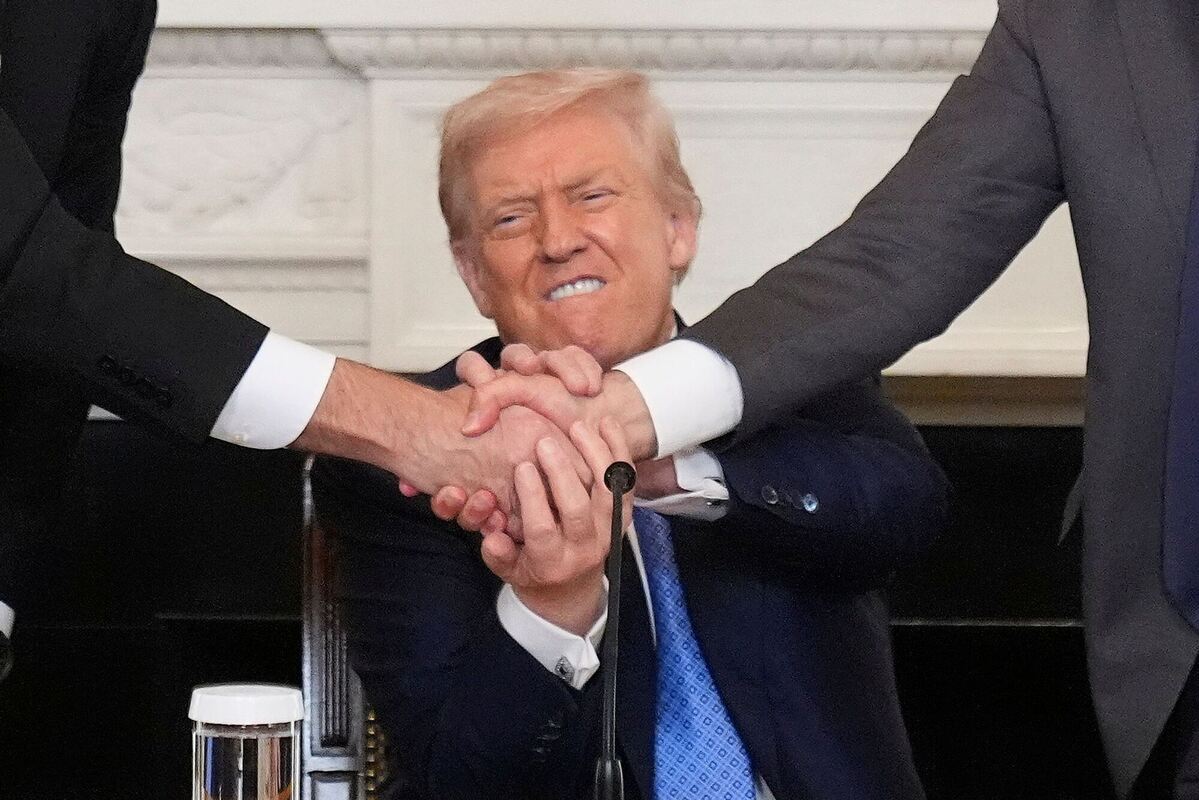 Führer der verfeindeten Kaukasus-Staaten bei Trump Führer der verfeindeten Kaukasus-Staaten bei Trump