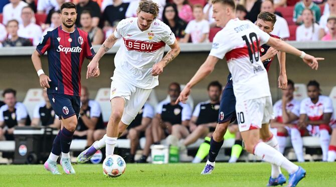 Fußball: Testspiele, VfB Stuttgart - FC Bologna Fußball: Testspiele, VfB Stuttgart - FC Bologna