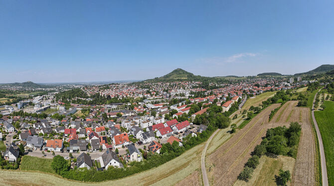 Eningen, Gemeinde, Drohne Eningen ist eine sichere Gemeinde, findet Bürgermeister Eric Sindek.